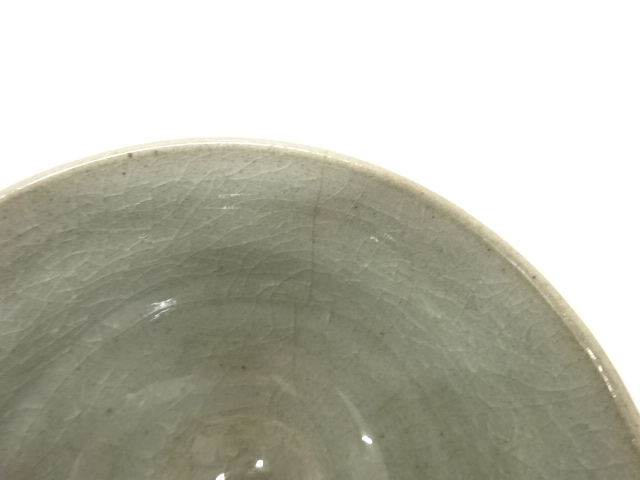  作家物　犬山焼　茶碗(無地箱付)